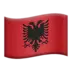 Albansk Flagga