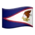 Amerikanska Samoas Flagga
