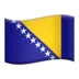 Bandeira da Bosnia‑Herzegovina