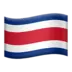 Flag: Costa Rica