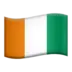 Côte D’Ivoires Flagga