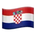 Kroatisk Flagga
