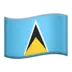 Flaga Saint Lucia