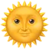 Soleil avec visage