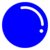 蓝色圆圈