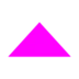 Triângulo a apontar para cima