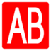 AB Button (Blood Type)
