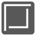 Μαύρο Τετράγωνο Κουμπί