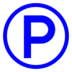 Simbolo di parcheggio
