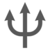Emblema de tridente