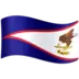 Amerikanska Samoas Flagga