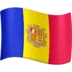 Andorransk Flagga