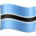 Botswansk Flagga