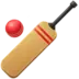 क्रिकेट का बल्ला और गेंद