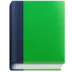 Libro de texto verde
