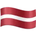 लातविया का झंडा