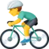 Hombre ciclista