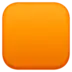주황색 사각형
