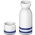 Botella y copa de sake