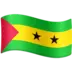 São Tomé Och Príncipes Flagga