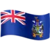 Bandera de las Islas Georgia del Sur y Sandwich del Sur
