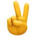 Ręka Pokazująca Znak Pokoju