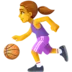 Kvinna Som Är Basketbollspelare