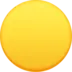 黄色の丸