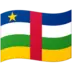 Centralafrikanska Republikens Flagga