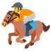 Jockey Op Renpaard