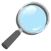 Magnifying Glass Tilted Right