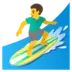 Man Surfing
