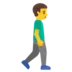 Man Walking Facing Right