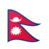 Nepalisk Flagga