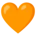 Πορτοκαλί Καρδιά