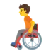 Άτομο Σε Χειροκίνητο Αναπηρικό Αμαξίδιο