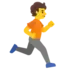 Person Running Facing Right