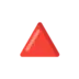 Κόκκινο Τρίγωνο Που Δείχνει Προς Τα Πάνω