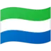 Sierra Leones Flagga
