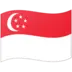 Singaporiansk Flagga