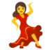 Танцующая женщина