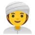 Femme portant un turban