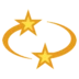 Symbol geschweifter Stern
