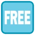 „FREE“-Zeichen