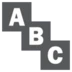 Symbol Liter Alfabetu