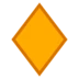 橙色大菱形