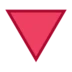 아래쪽를 향하는 빨간색 삼각형