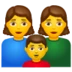 Family: Woman, Woman, Boy