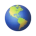 Globe Showing Americas