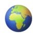 Globe Showing Europe-Africa
